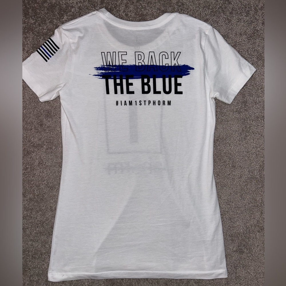 1st Phorm Back the Blue T-Shirt size small
